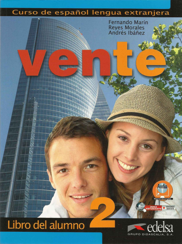 Vente 2. Libro del alumno купить