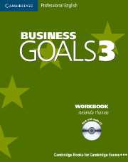 Business Goals 3 Workbook and Audio CD купить