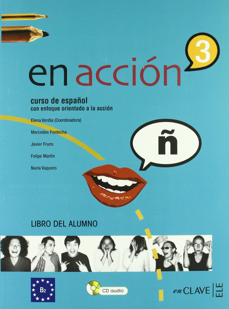 En accion 3 Libro del alumno + audio купить
