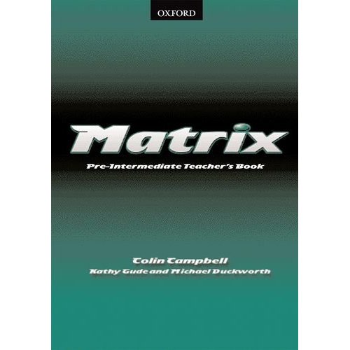 Matrix Pre-Intermediate Teacher's Book купить