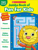 Jumbo Book of Fun for Kids Workbook купить