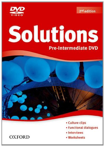 Solutions Second Edition Pre-Intermediate DVD купить