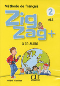 Zigzag Plus 2 - A1.2 - 3 CD audio collectif купить