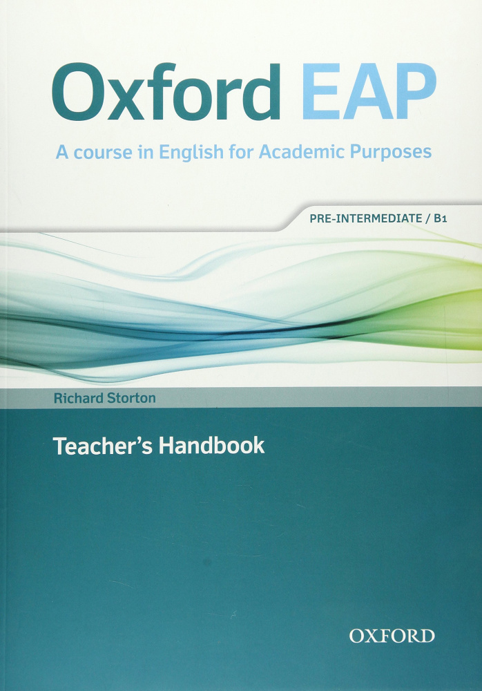 Oxford EAP Pre-Intermediate/B1 Teacher's Book, DVD and Audio CD Pack купить