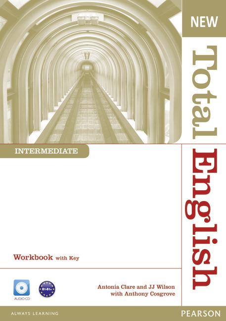 New Total English Intermediate Workbook (with Key) and Audio CD купить