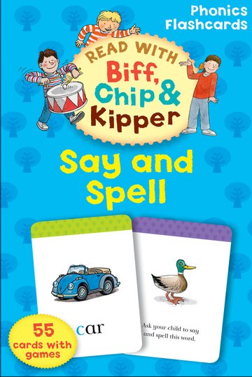 Say and Spell (Read with Biff, Chip and Kipper: Phonics Flashcards) Карточки (55) купить