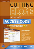 New Cutting Edge Intermediate Coursebook + CD-Rom + My Lab Access Card Pack купить