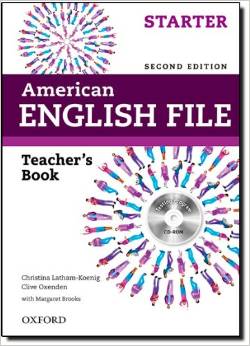 American English File Second edition Starter Teacher's Book with Testing Program CD-ROM купить