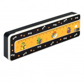 Пенал школьный в комплекте с линейкой КРЯ (без наполнения, 21х6.4х2.5 см, АБС-пластик) купить