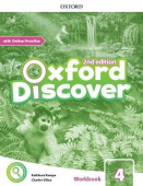 Oxford Discover Second edition 4: Workbook with Online Practice купить