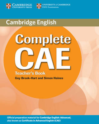 Complete CAE Teacher's Book купить