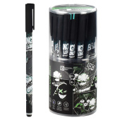 Набор ручек шариковых БУНТАРСКИЙ ДУХ (ПВХ тубус, 30 шт., неавтоматические, цвет чернил - синий) купить