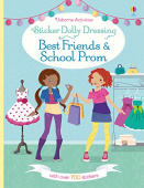Usborne Sticker Dolly Dressing Best Friends and School Prom купить