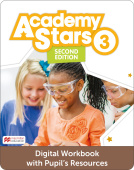 Academy Stars Second Edition 3 DIGITAL Workbook with Pupil's Resources купить