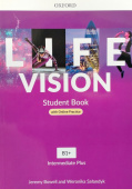 Life Vision Intermediate Plus Student Book with Online Practice купить