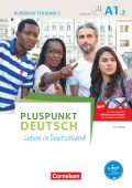 Pluspunkt Deutsch - Leben in Deutschland A1.2 Kursbuch mit Video-DVD (2. Ausgabe) inkl. E-Book und PagePlayer-App купить