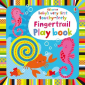 Usborne Baby's Very First touchy-feely Fingertrail Play book купить