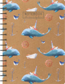 Тетрадь для записей на спирали (Арт. 48,43) 48 листов "Кит" купить