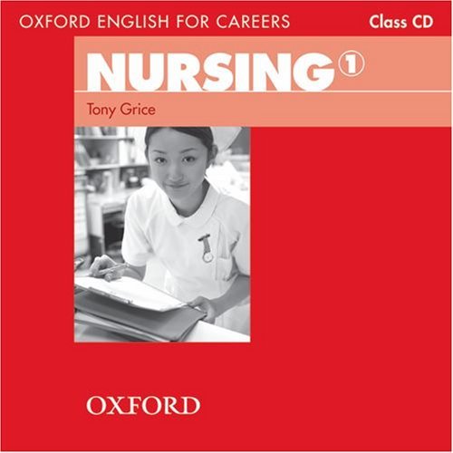 Oxford English for Careers: Nursing 1 Class Audio CD купить