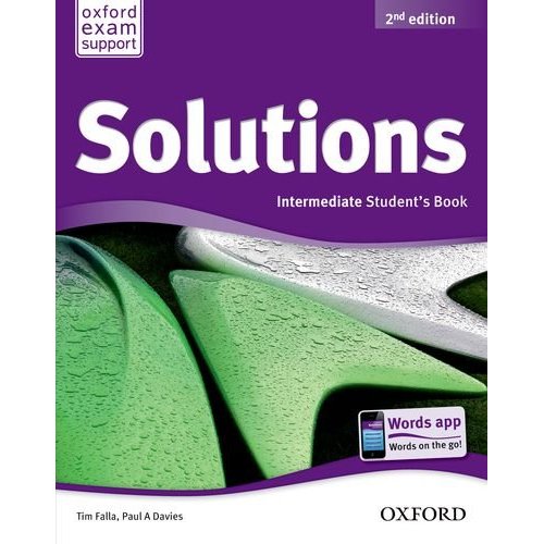 Solutions Second Edition Intermediate Student Book купить