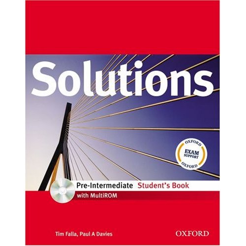 Solutions Pre-Intermediate Student's Book with MultiROM Pack купить