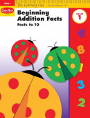 Learning Line: Beginning Addition, Grade 1 Workbook купить