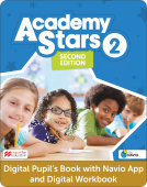 Academy Stars Second Edition 2 DIGITAL Pupil's Book and Digital Workbook with Navio App купить