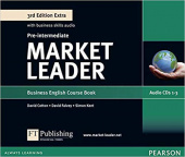 Market Leader 3rd Edition Extra Pre-Intermediate Class CDs (3) купить