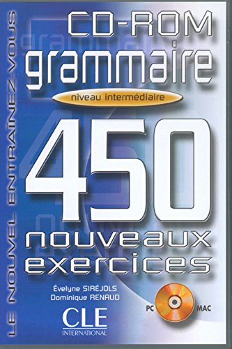 Grammaire 450 Nouveaux Exercices intermediaire CD-ROM купить