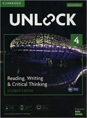 Unlock 2nd edition 4 Reading, Writing, & Critical Thinking Student's Book, Mob App and Online Workbook купить