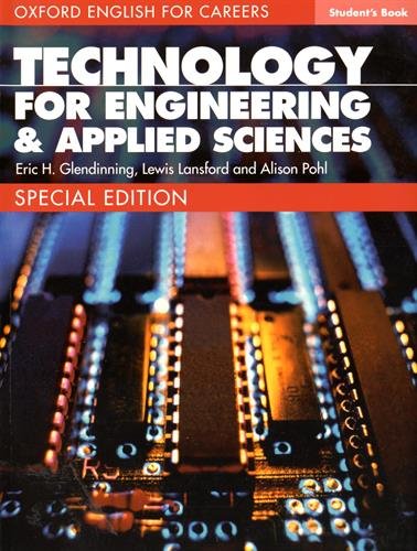 Oxford English for Careers: Technology for Engineering and Applied Sciences Student Book купить