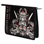 Папка для школьных тетрадей пластиковая РОБОТЫ (полипропилен, формат А5, 23.3x20х6.5 см, 1 отделение, молния) купить