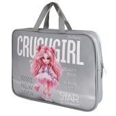 Папка для школьных тетрадей КРАСОТКА (полиэстер, водоотталкивающая ткань, формат А4+) купить