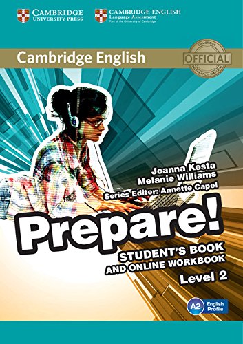Cambridge English Prepare! Level 2 Student's Book and Online Workbook купить