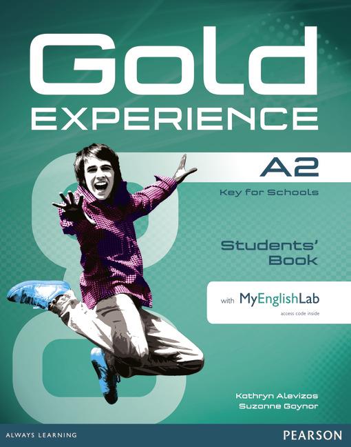 Gold Experience A2 Students' Book with DVD-ROM and MyEnglishLab купить