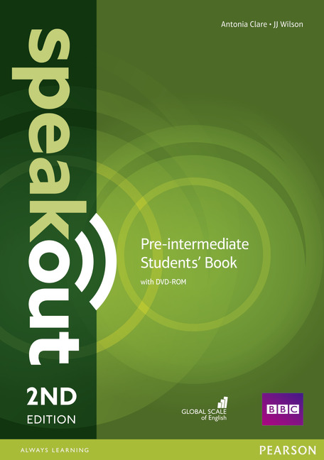 Speakout Second Edition Pre-Intermediate Students' Book with DVD купить