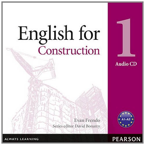 Vocational English Level 1 (Elementary) English for Construction Audio CD купить