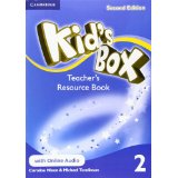 Kid's Box Second Edition 2 Teacher's Resource Book with Online Audio купить