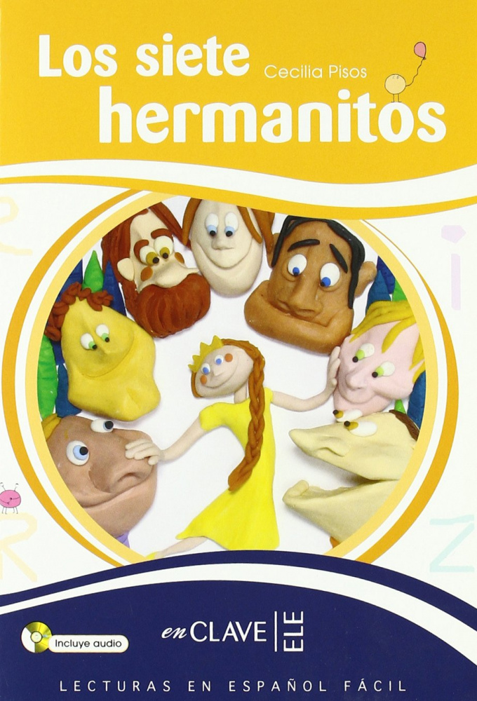 Los siete hermanitos + CD audio купить