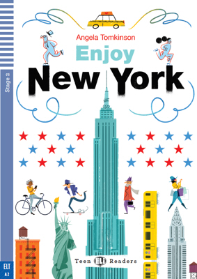 Teen Eli Readers Stage 2: Enjoy New Yourk with CD (800 headwords) купить