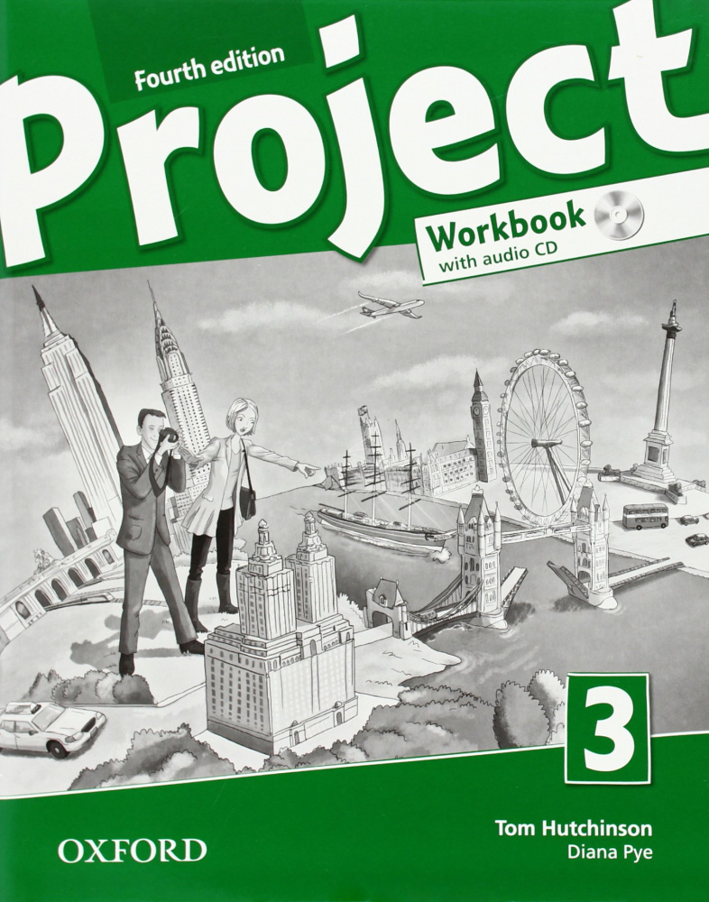 Project Fourth Edition 3 Workbook with Audio CD and Online Practice купить