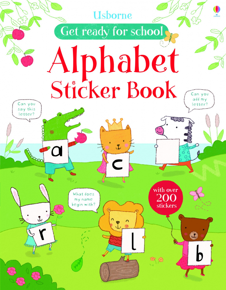 Alphabet Sticker Book купить