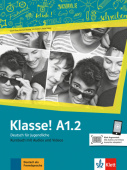 Klasse! A1.2 Kursbuch mit Audios und Videos online купить