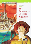 Green Apple Step 1: The Adventures of Tom Sawyer + CD + App купить