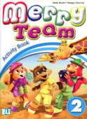 Merry Team 2 Activity Book + Audio CD купить