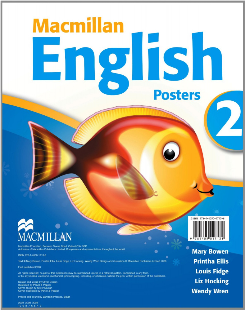 Macmillan English 2 Posters купить