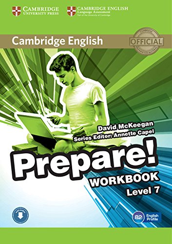 Cambridge English Prepare! Level 7 Workbook with Audio-online купить