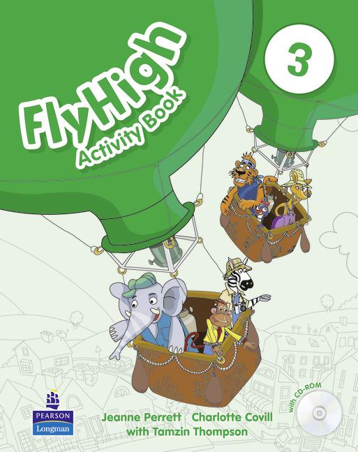 Fly High 3 Activity Book (with CD-ROM) купить