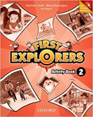 First Explorers Level 2 Activity Book with Online Practice купить