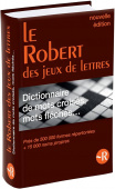 Le Robert des mots croises - Dictionnaire des jeux de lettres купить